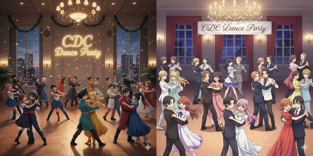 若者社交ダンスパーティー